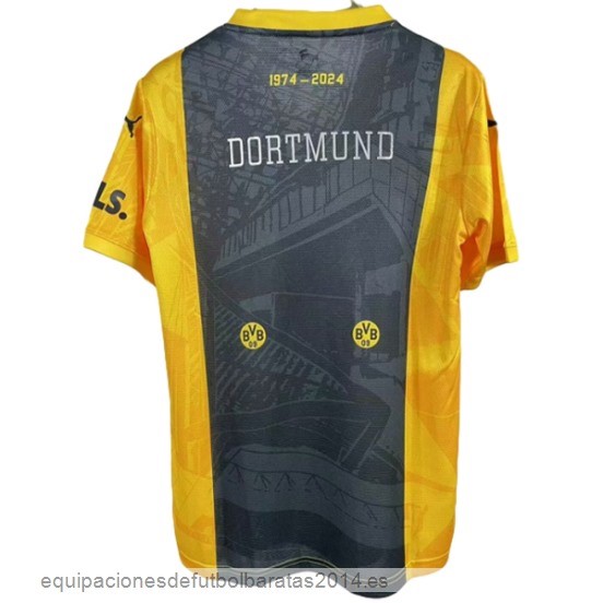 Nuevo Tailandia Especial Camiseta Borussia Dortmund 23/24 Amarillo Baratas